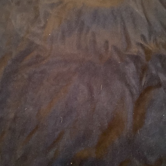 Original Penguin Women’s Dark Blue Velvet Sweater Size Medium - Picture 3 of 5